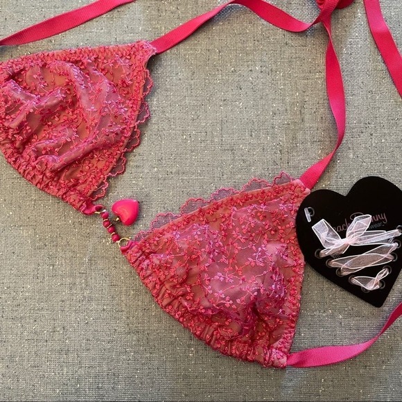 Beach Bunny Juicy Bikini Top nwt - Picture 5 of 7